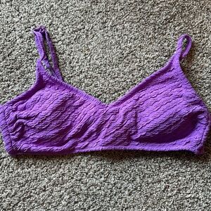 Purple Bikini Top